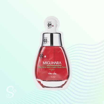 Miguhara Big 3 Step Anti-Wrinkle Origin Ránctalanító Fátyolmaszk Csomag