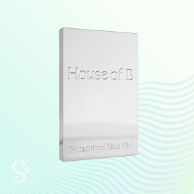   House of B Glutathione Face Film - Arcápoló film glutathionnal, 3 db