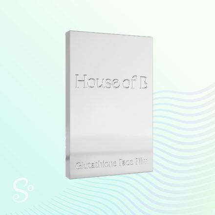House of B Glutathione Face Film - Arcápoló film glutathionnal, 3 db