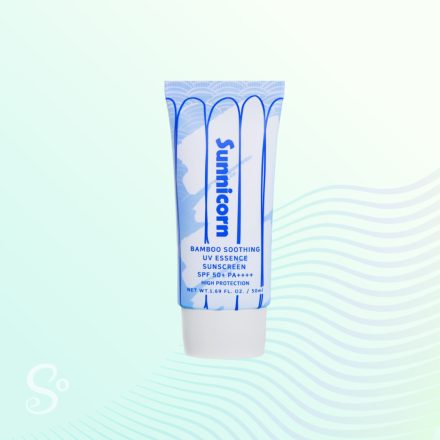 Sunnicorn nyugtató fényvédő esszencia bambuszkivonattal SPF 50+ PA++++