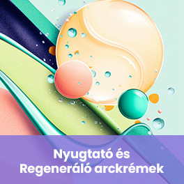 Nyugtató és regeneráló arckrémek